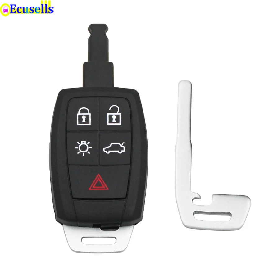 5 Buttons Remote Key Shell Case Fob for VOLVO C70 C30 V40 V50 S40 with Emergency | Автомобили и мотоциклы