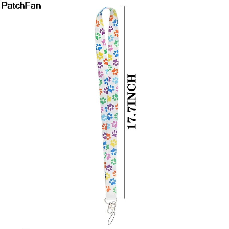 A2587 Patchfan новый мультфильм kawaii тег ремень шеи ремешки для безопасности отрыва