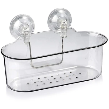 

Alternative to Wall Mount Self Adhesive Holder for Soap Dispenser, Shampoo, Bath Toys,Suitable for Bathroom, Kitchen