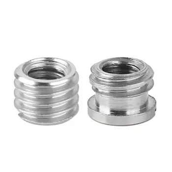 

10Pcs/set Metal 1/4" to 3/8" Interchange Convert Screw Adapter for Tripod Monopod Ballhead DSLR SLR Camera Accessories