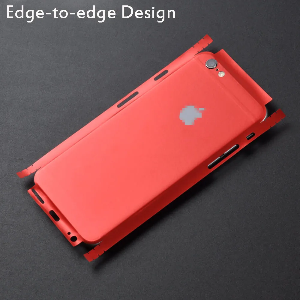 Новая красочная пленка для Apple iPhone 7 XS, мобильный телефон 5S, 6S Plus, 7, 8 Plus, X, полное покрытие, 7 Plus, мягкая задняя пленка, чехол, Fundas