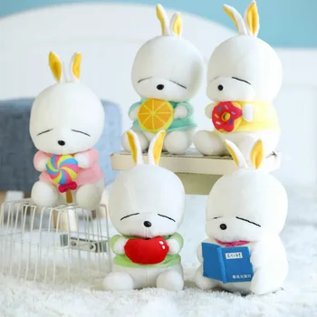 

23cm rabbit plush toys stuffed animal toys kids toys playmate accompany dolls birthday Christmas gifts