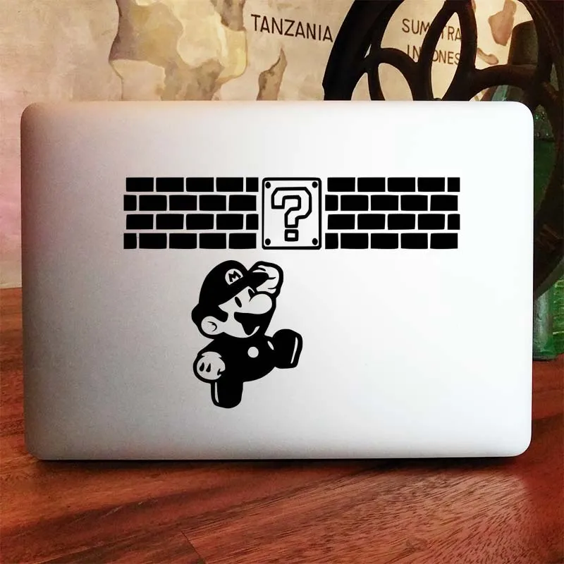 Наклейка для ноутбука с героями мультфильма «бои Супер Марио» для Macbook Pro Air retina 11 12 13 14 15 дюймов Виниловая наклейка для ноутбука hp Mac Book