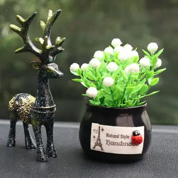 

Car Decoration Simulation Flower Auspicious Fruit Plant Car Creative Potted Perfume Aromatherapy Jewelry