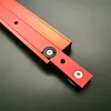 Aluminium Alloy T-track T-slot Miter Track Jig Aluminium Alloy Miter Track Stop Woodworking DIY Tools for Table Saw Pusher ► Photo 2/6