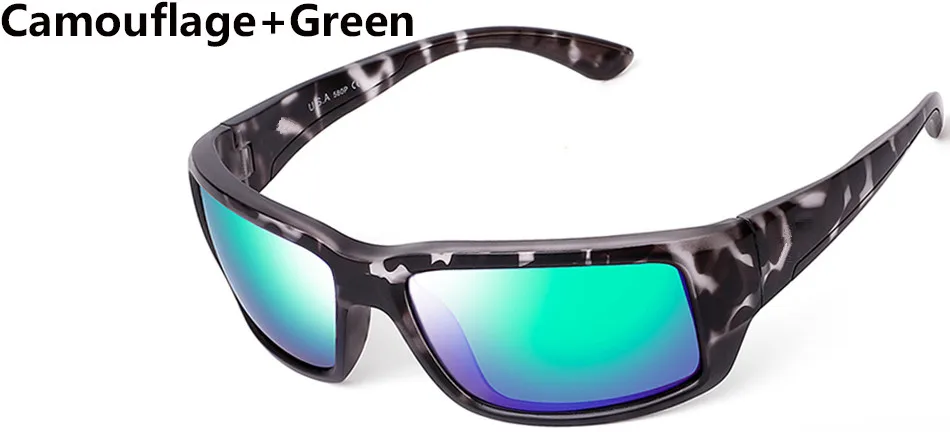 Брендовые поляризационные солнцезащитные очки, мужские солнцезащитные очки Fantail для вождения, мужские Квадратные Солнцезащитные очки для мужчин, зеркальные очки, UV400 Oculos с логотипом - Цвет линз: C9