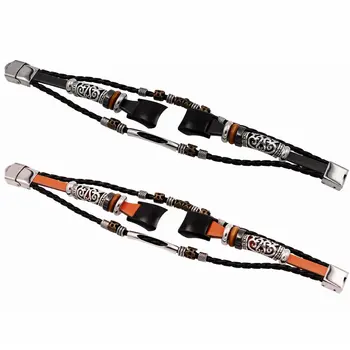 

For Huawei Glo&ry Bracelet 5/4 Metal National Wind Beaded Retro DIY Elements Replacement WristbanBand Accessories