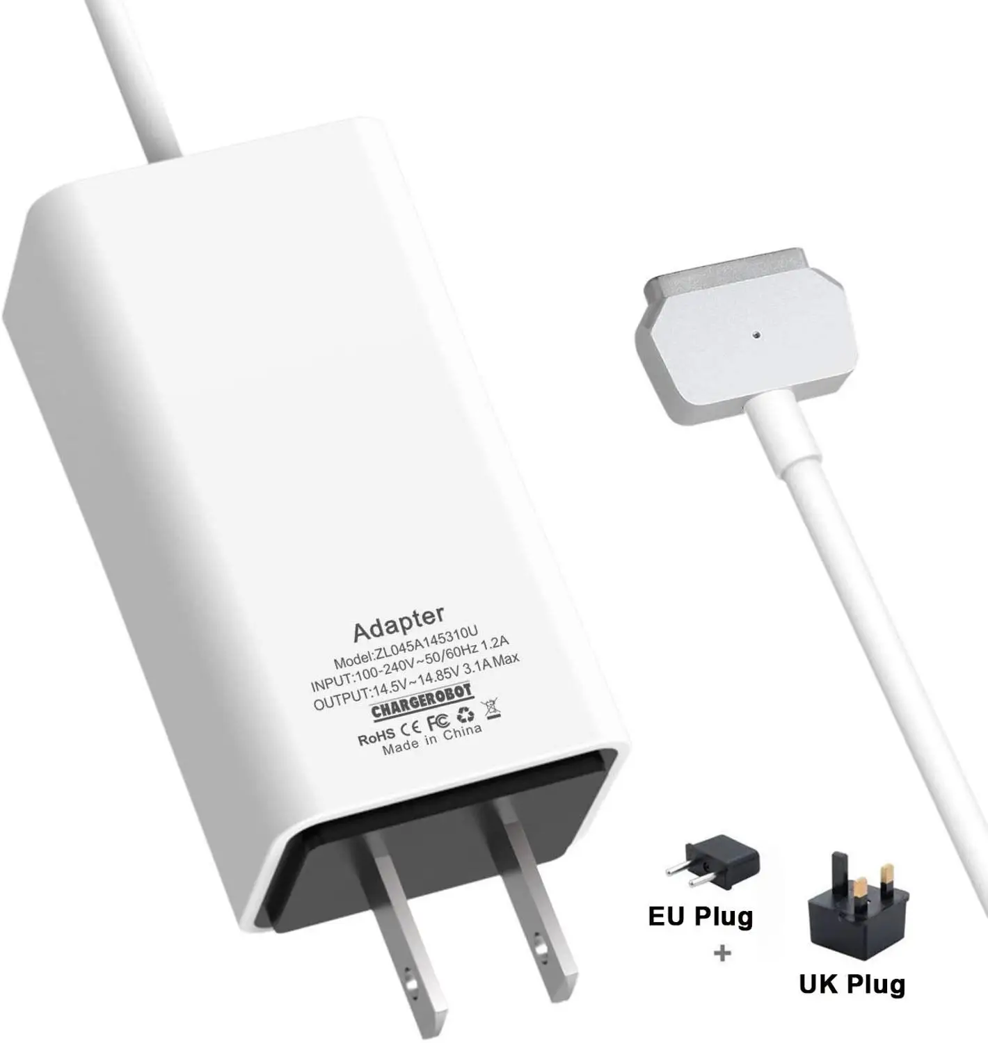 45 Вт мини зарядное устройство адаптер для Macbook Air 11 A1466 Mac A1435 A1436 A1465 Для Magsafe 2