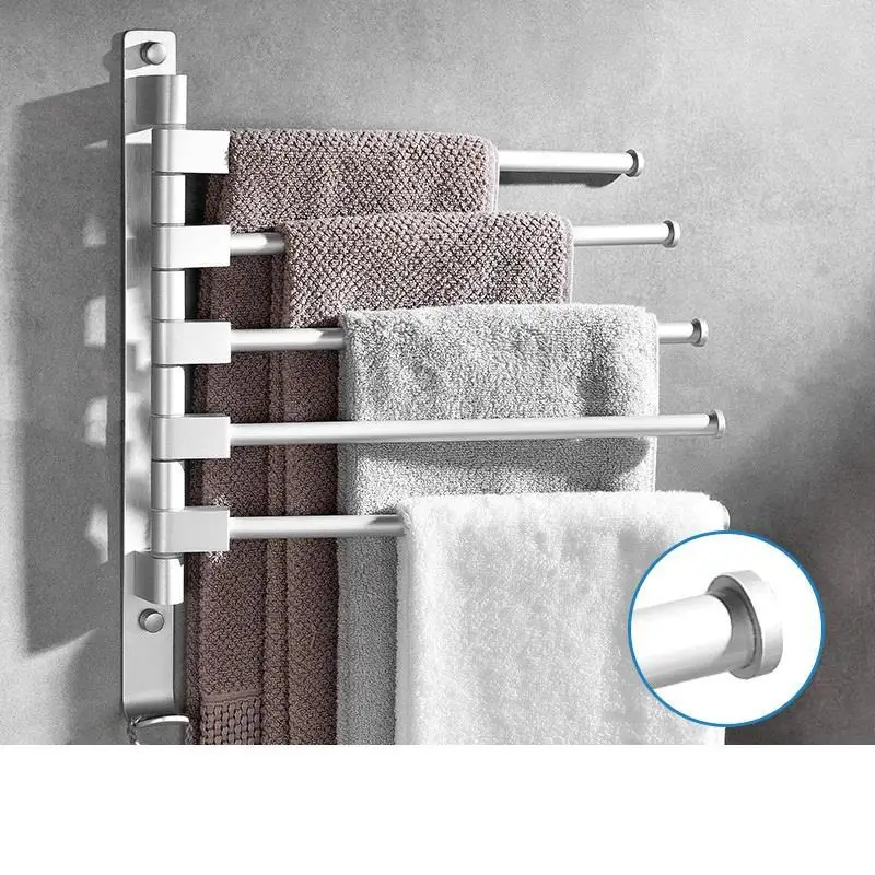 Version V Mensole Repisas Estanteria Accessori Bagno плавающий душ Salle De Bain аксессуары вращающийся держатель для полотенец Полка для ванной комнаты - Цвет: Version V