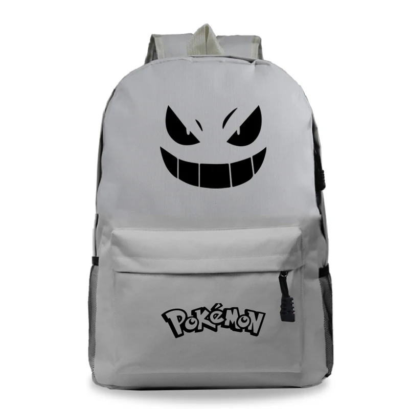 Рюкзак Pokemon светящийся Хэллоуин школьная сумка для подростков девочек мальчиков мультфильм дорожные сумки Mochila унисекс - Цвет: 6