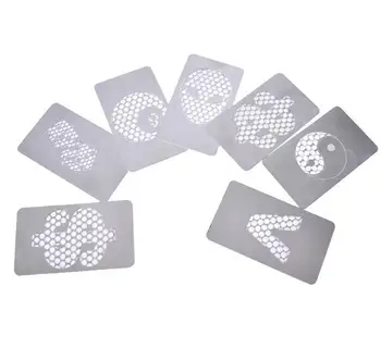 

1pc High Quality Pocket Dry Stainless Steel Crusher Herb Smoking Accessories Manual Machine Tobacco Grinder Card