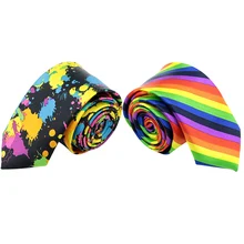 Мужской классический галстук с принтом из кожи для женщин и мужчин, качественный галстук-бабочка, гладкий дизайнерский узор, разноцветные Галстуки для свадебной вечеринки