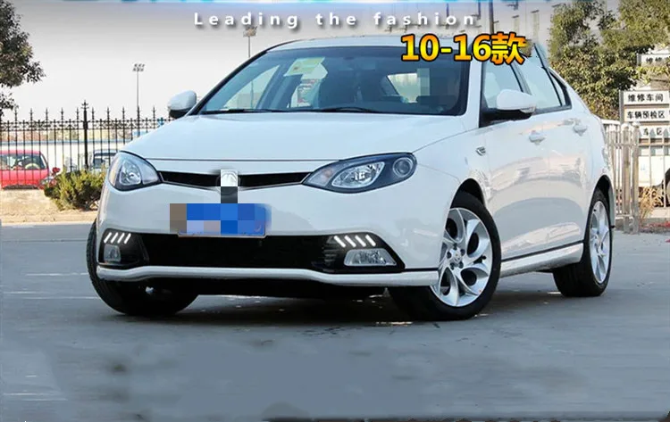 EOsuns led drl дневные ходовые огни для MG 6 2010- с динамическим движущимся желтым поворотным сигналом и синий Ночной свет для бега