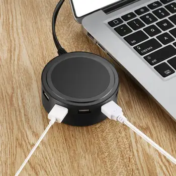 

BXD-12 Portable 6-port USB Desktop Charger Smart Identification Design Universal for Smart Mobile Phones Tablets
