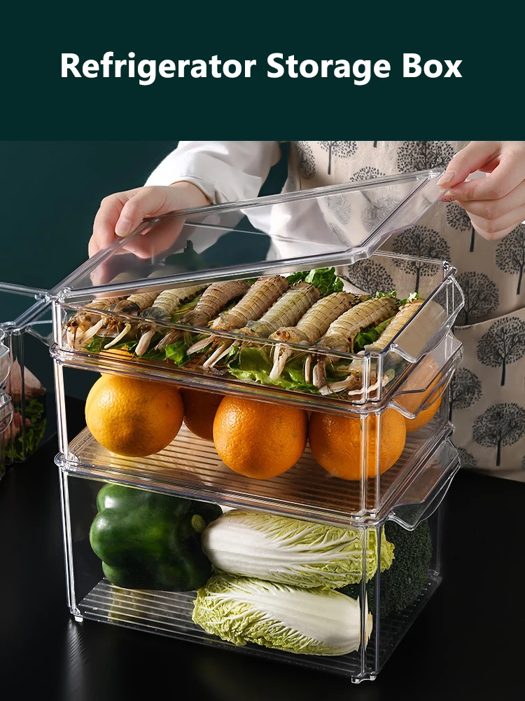 

Выдвижной ящик для домашней кухни, холодильника, контейнер для хранения продуктов, фруктов, мяса, овощей, контейнер для хранения свежести, набор инструментов, ящиков