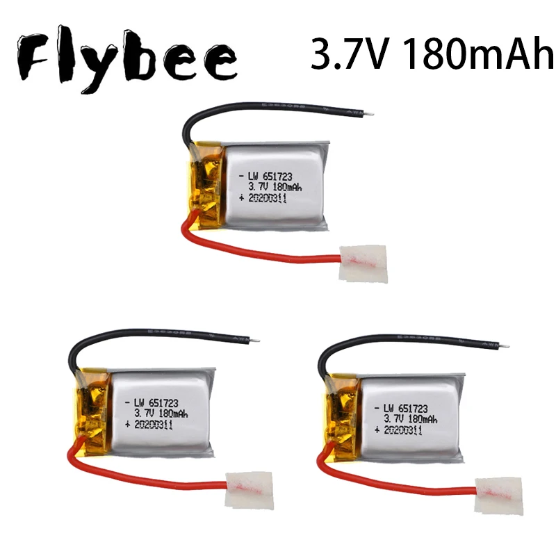 3 7 V 180 mAh Lipo батарея для Syma S109G S111G MJXRC X900 X901 вертолет с дистанционным управлением mAH