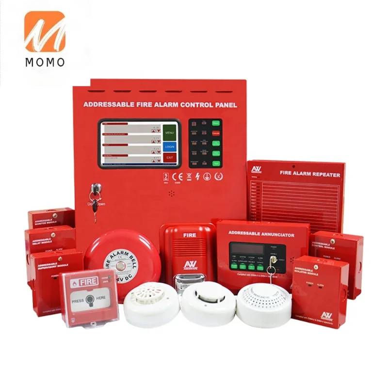 

Addressable Fire alarm control system manufacturer connect smoke detector