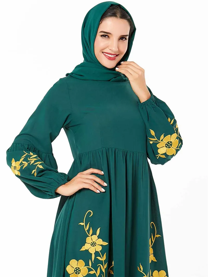 Новые осенние зимние мусульманские платья длинное мусульманское платье скромные мусульманские Вечерние платья турецкое хиджаб арабское платье