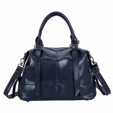 Женская сумка через плечо павлин синий дикая сумка через плечо простая сумка большая сумка тоут bolso mujer marcas famosas de lujo# ZC