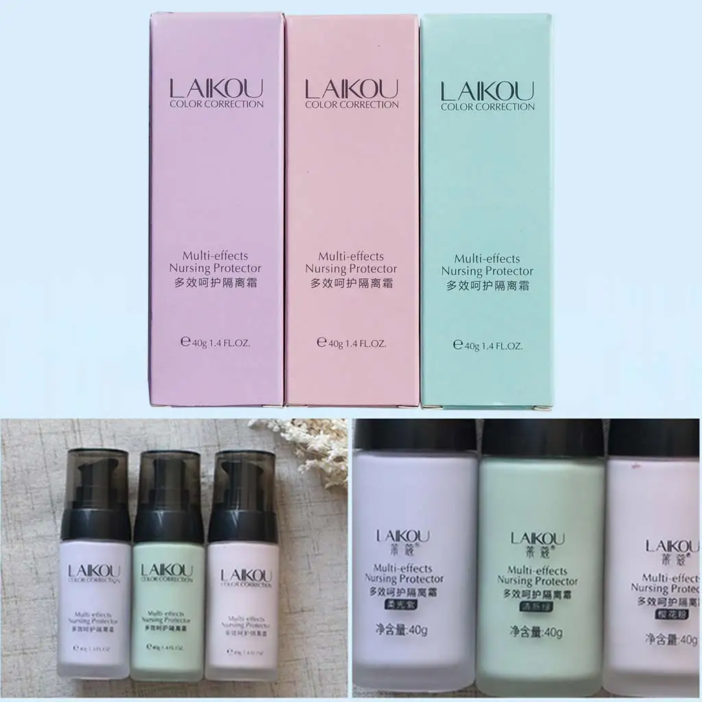 LAIKOU, 40 г, основа для лица, тональный крем для макияжа, жидкий отбеливающий увлажняющий изоляционный крем, стойкая косметика, TSLM2