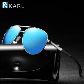 

Classic Pilot Polarized Sunglasses Men Luxury Brand Metal Frame Driving Sun Glasses Women Black Travel Eyewear Vintage Shadows