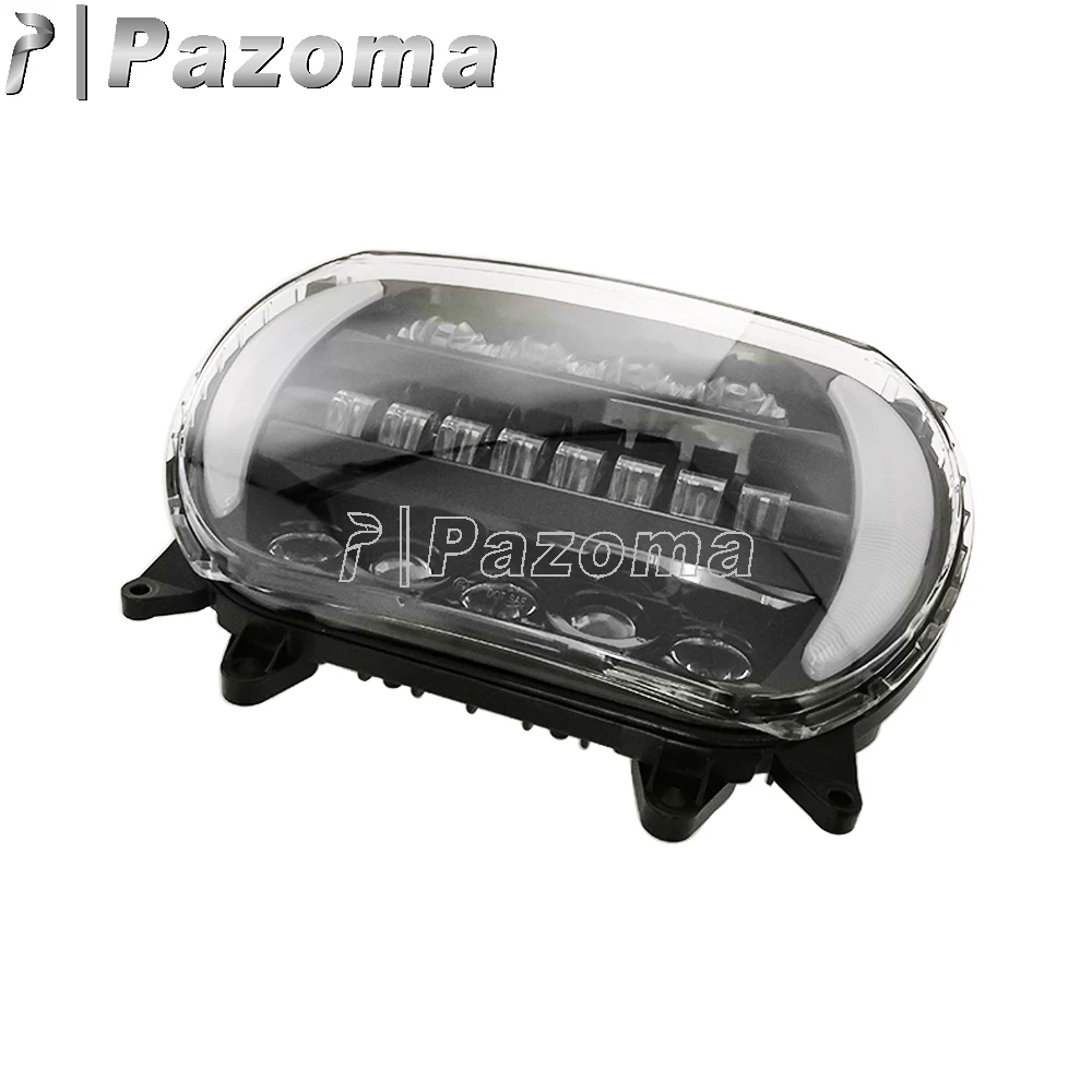 Налобный фонарь Harley Road Glide для 15 20 дюймов светодиодный проектор мотоцикла фара