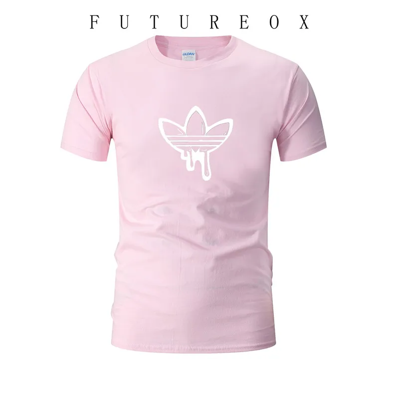 Новая летняя хлопковая футболка, Веселая футболка с коротким рукавом, Мужская модная брендовая Футболка с принтом