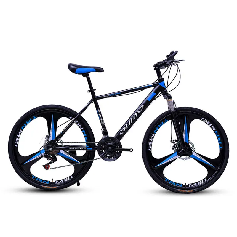 Bicycle Mountain Bike 24/27/30 Speed Mechanical Double Disc Brakes Adult Variable Speed Off Road Damping Bicycle
