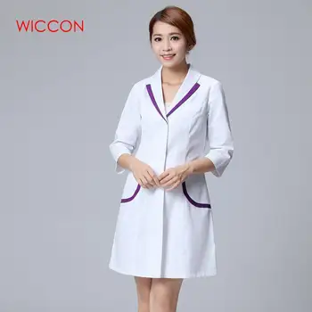 

Medical uniforms Hospital Lab Coat Korea Style Women Hospital Medical Scrub Clothes Uniform Breathable women work wear blouses
