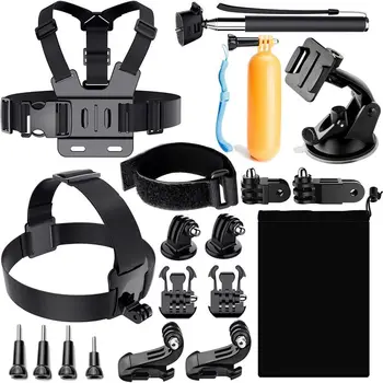 

Camera Accessories Kit for GoPro 6 Hero 5 Session SJ4000/SJ5000/SJ6 Legend/SJ7 Action Camera Accessories Yi 4K/WiMiUS/Lig