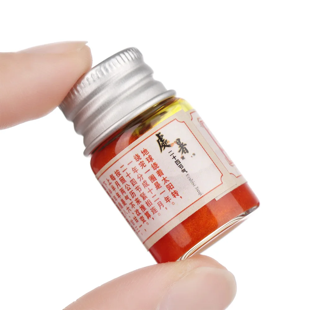 1PC 5ML 24 Color Calligraphy Writing Paint fountain pen ink pen ink refill Fountain Pen Ink Glitter Powder Signature Pen Dip Colored Ink Writing Supply