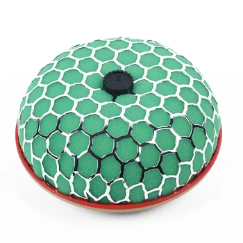 

Sponge Green Sponge Air Filter Mushroom Head Shape Durable High Flow Car Intake Turbo Induction 100mm Universal