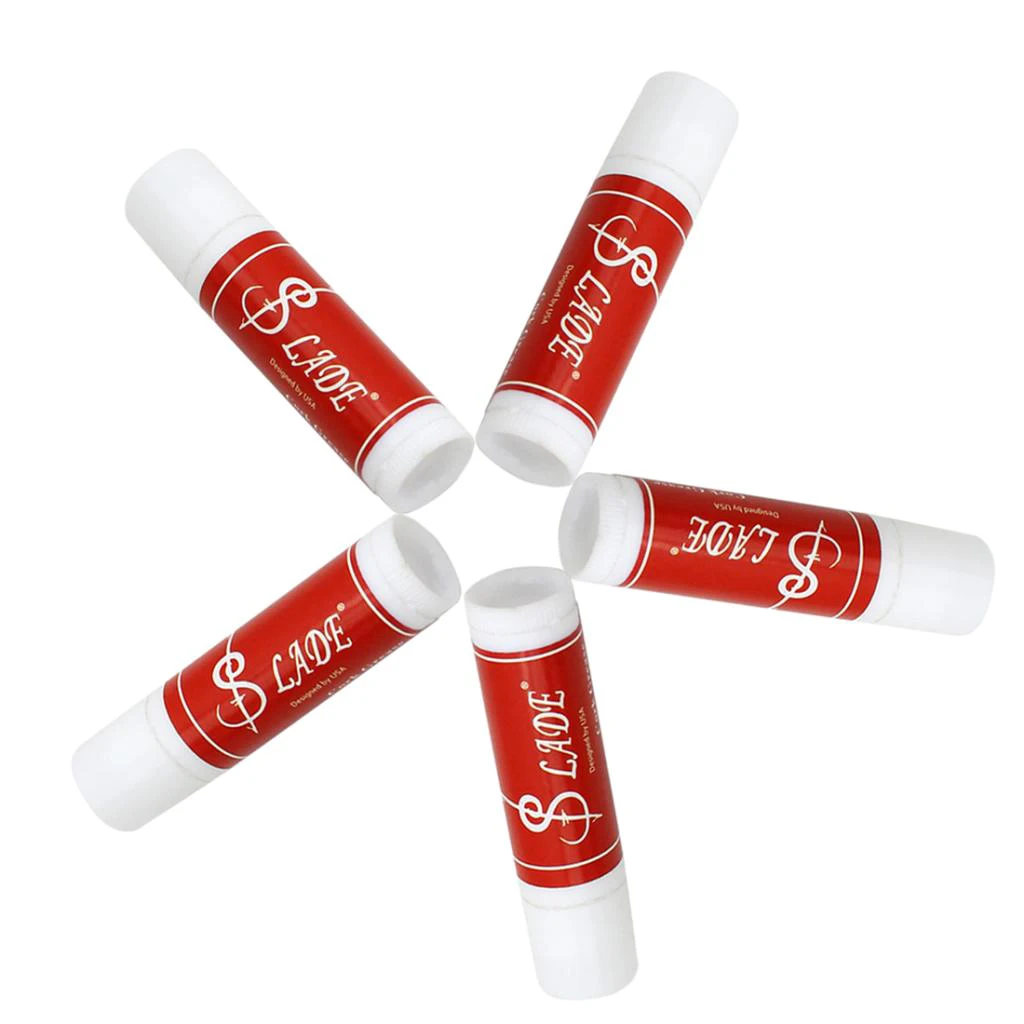5 Tubes Saxophone Cork Grease Paste for Alto Tenor Soprano Sax Replacement Musical Instruments Parts Accessories