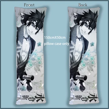 

Hakuouki Nagakura cool double sided Anime Dakimakura Body Pillow Case Cover