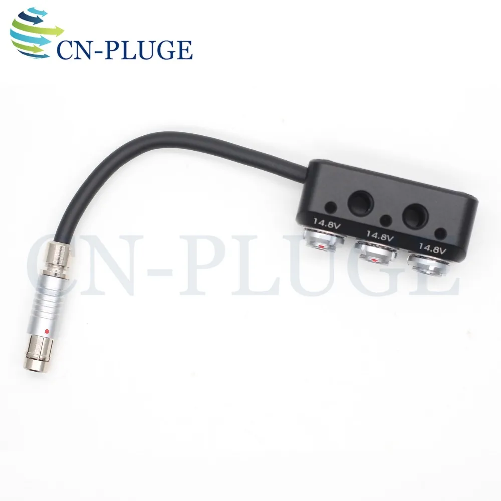 Питание камеры RS3 pin 1 TO 3 0B 2pin разветвитель питания, 0B 2 pin Трехходовой разветвитель