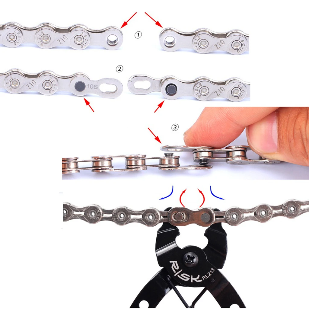 6 7 8 9 10 Speed Bike Chain Connector Lock Set Quick Master Chain Link Joint Bike Parts for MTB Mountain Rode Bicycle 6 7 8 9 10 Speed Bike Chain Connector Lock Set Quick Master Chain Link Joint Bike Parts for MTB Mountain Rode Bicycle