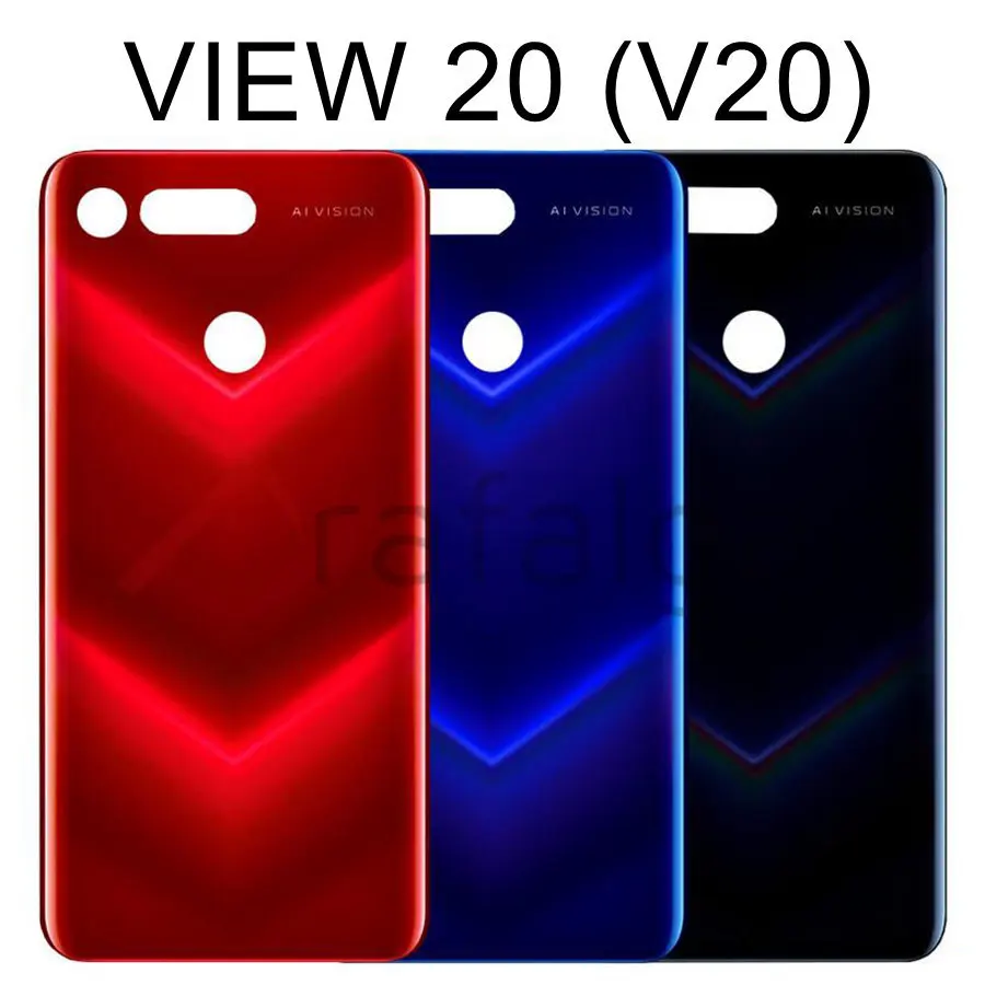 Заднее стекло для Huawei Honor 20 Pro задняя крышка аккумулятора 10i 20i V20 панель корпус