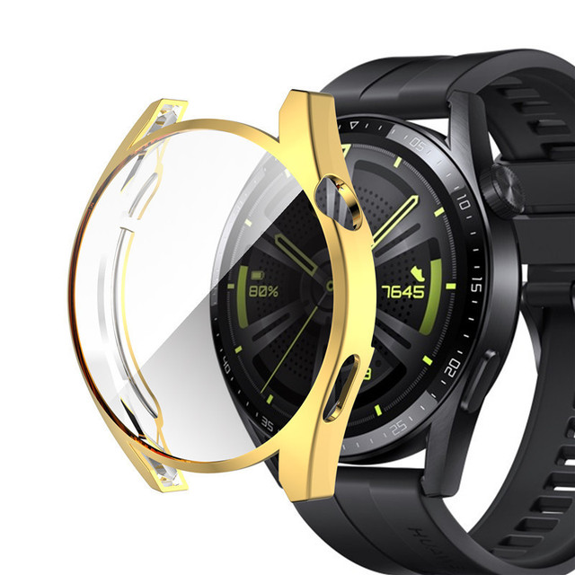 Case For Huawei Watch GT3 GT 2e GT2 42mm 46mm GT 3 TPU  soft All-Around Screen Protector For Huawei Watch GT3 GT2 GT2e