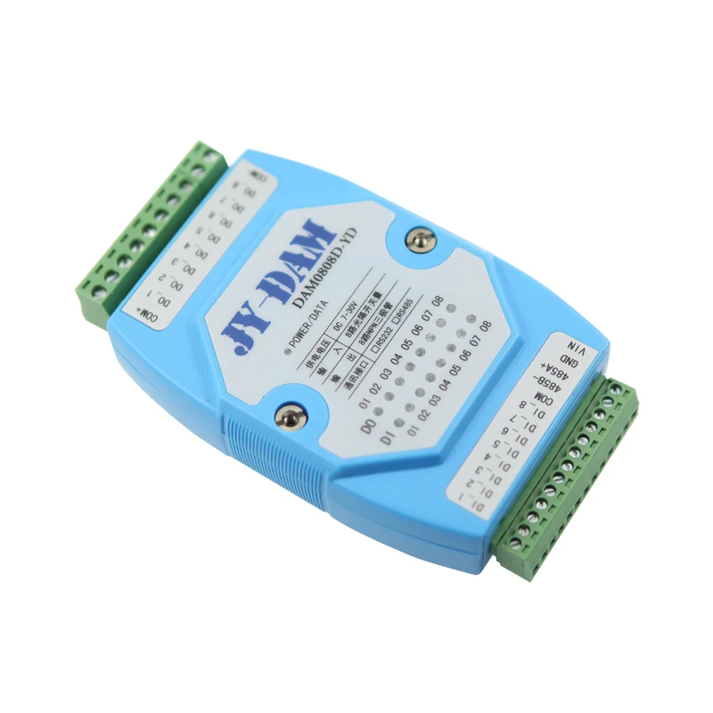 DAM0404D-YD Modbus protocol 4 triode outputs 4 digital inputs IO / DO 4