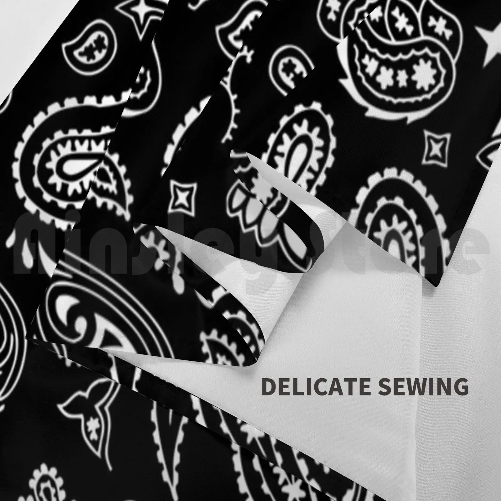 White Bandana Pattern