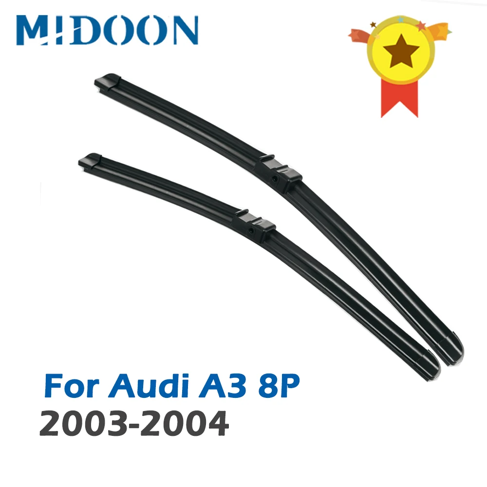 Midoon Wiper Rhd & Lhd Front Wiper Blades For Audi A3 8p 2003 2004