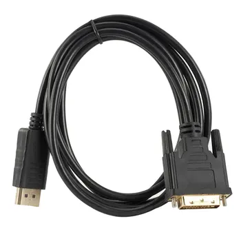 

DP to DVI Adapter Cable Displayport to DVI 24+1 1.8 Meters 1080P Multiple Screens Display Function ONLENY