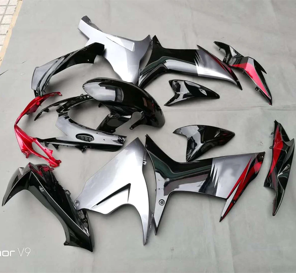 GSXR600 GSXR750 11 15 обтекатель корпус Рабочая рамка Крышка бака боковая панель крыло для