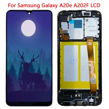 

5.8'' A20e LCD For Samsung Galaxy A20e LCD Display With Frame Assembly Digitizer For SM-A202F A202DS A202F/DS LCD Repair Parts
