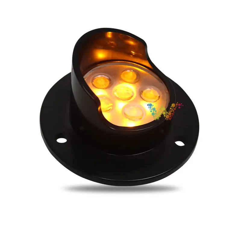 DC12V 50mm Diameter Yellow Amber Cluster Traffic Signal Module Arrow Board Light traffic signal wand