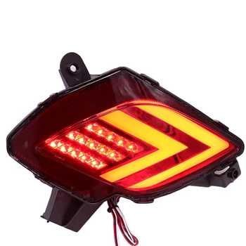 

For Mazda CX-5 CX5 2013 - 2016 Car LED Tail Light Rear Bumper Light Rear Fog Lamp Brake Light Reflector Multi-function daylight