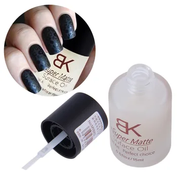 

15ML Magic Super Matte Transparent Transfiguration Nail Polish Top Coat Frosted Surface Oil Nail Polish Nails Art Gel