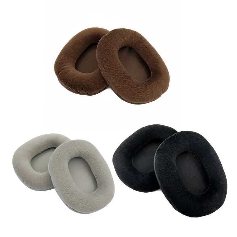 

2Pc Velvet Velour Earpad Earmuff Cushion For for ATH-M50 M50S M50X M40 M40S M40X