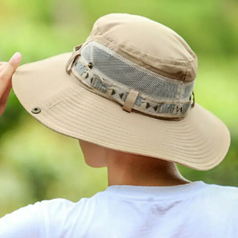 Hat Male Summer Fisherman Outdoor Sun Visor Fishing Beach Climbing Cap