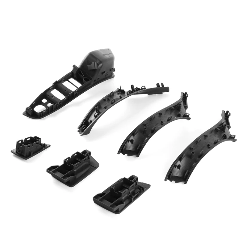 Front Left Door Window Switch Panel Trim For BMW F10 F11 F18 5 Series - Black, Direct Replacement For 528i, 535i & More